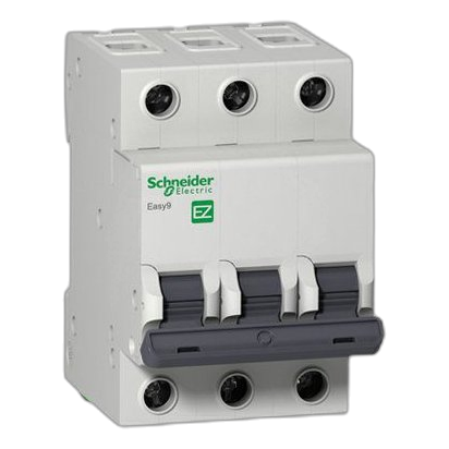 Schneider Easy9 Ez9F53363 3 Pole 3Ka 63Amp Circuit Breaker