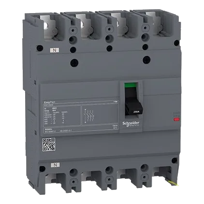 Schneider Easypact Ezc 160Amp 4 Pole Circuit Breaker