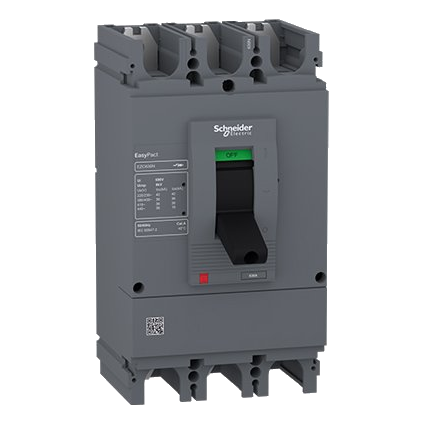 Schneider Easypact Ezc 500Amp 3 Pole Circuit Breaker