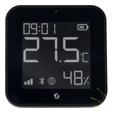 Shelly Blu H&T Sensor – Black