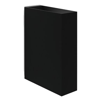 Spazio 4548.4030 Razor 4000K Black Up & Down Wall Light