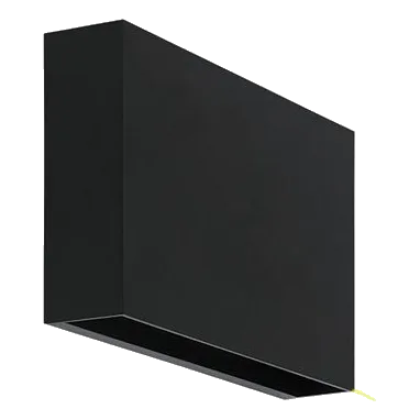 Spazio 4549.1.3030 Capri 3000K Black Up & Down Wall Light