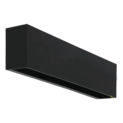 Spazio 4549.2.3030 Capri 3000K Black Downface Wall Light