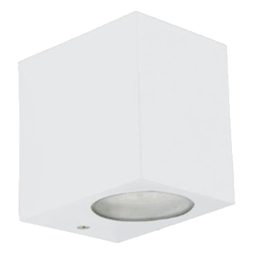 Spazio 4556.1.31 Block P White Downface Wall Light