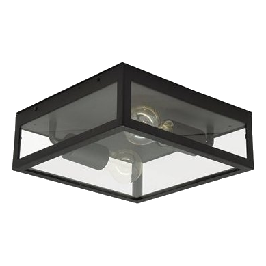 Spazio 4559.30 Rubik Black Bulkhead