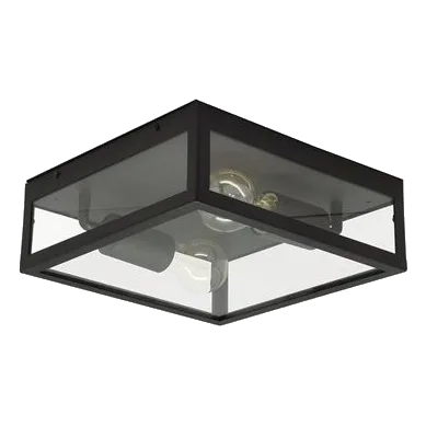 Spazio 4559.30 Rubik Black Bulkhead