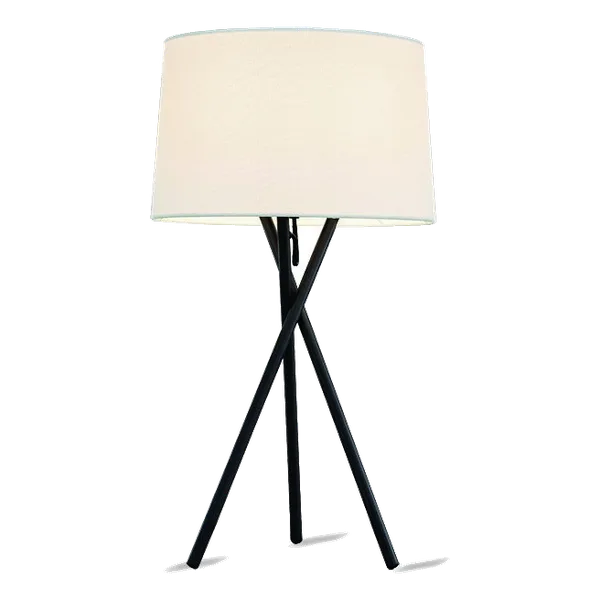 Spazio 8518 Twigs Sandy Black Table Lamp