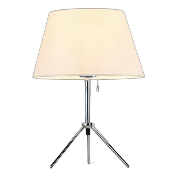 Spazio 8519 Tripod Chrome Table Lamp