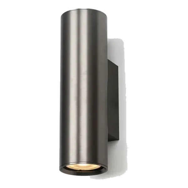 Spazio 8928.2.34 Cylindro 2 Light Graphite Wall Light