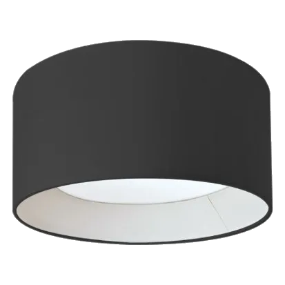 Spazio 8950.1.30 Verona 450mm Black Ceiling Light
