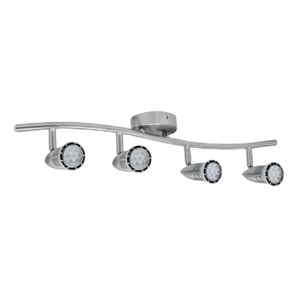 Spazio Nyla 4 light spot sat nickle GU10