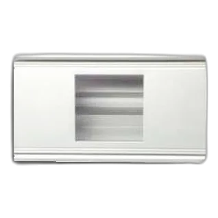 Steel Power Skirting 50mm X 50mm Socket Cover