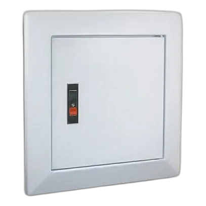 SU0 9 Mod Flush DIN Rail Distribution Board