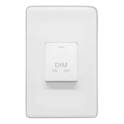 Synerji Deco 2X4 Dimmer Switch, White