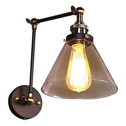 Synerji SYIWL001MBZES Matt Bronze Wall Light