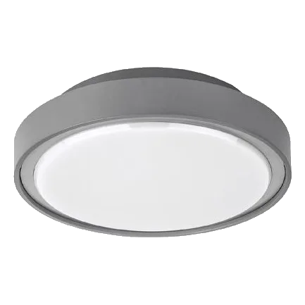 Synerji SYOBH004GRCW Grey 13W LED Bulkhead
