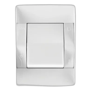 Topaz Isolator 30A Double Pole Complete with Coverplate