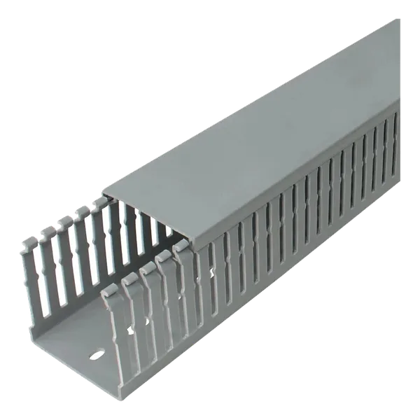 Trunking: Slotted (Grey)