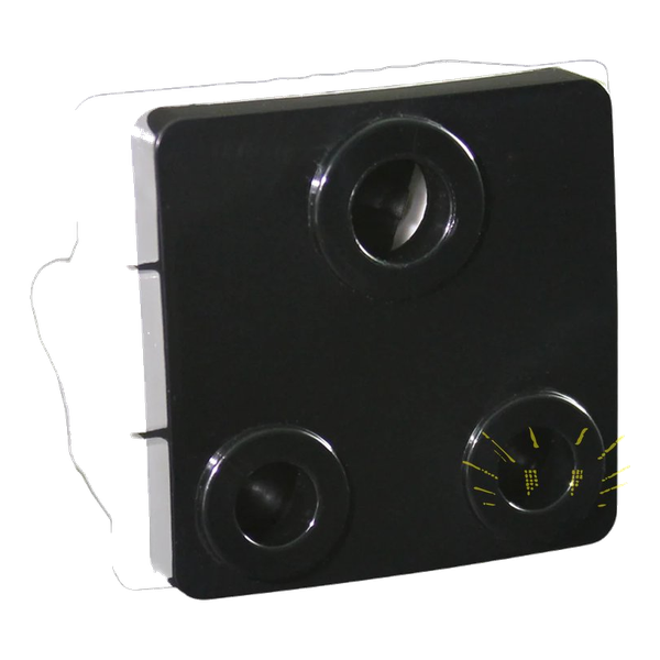 VETI – Black 16A RSA Socket Outlet (V201BK)