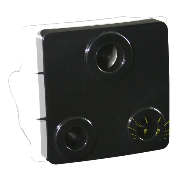 VETI – Black 16A RSA Socket Outlet (V201BK)