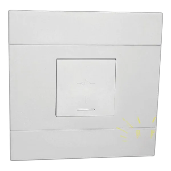 Veti –  White 30 Amp Double Pole Isolator (2VW2130D)